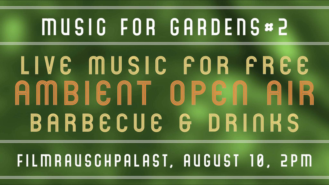 Music for Gardens #2 flyer